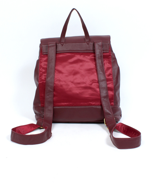 WEGO（ウィゴー）の「WEGO/ダブルベルトリュック（バックパック/リュック・レディース・ブラック/ネイビー/ワイン・FREE）」の6枚目の写真