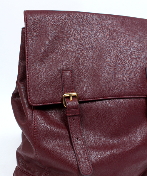 WEGO（ウィゴー）の「WEGO/ダブルベルトリュック（バックパック/リュック・レディース・ブラック/ネイビー/ワイン・FREE）」の7枚目の写真