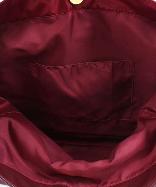 WEGO（ウィゴー）の「WEGO/ダブルベルトリュック（バックパック/リュック・レディース・ブラック/ネイビー/ワイン・FREE）」の10枚目の写真