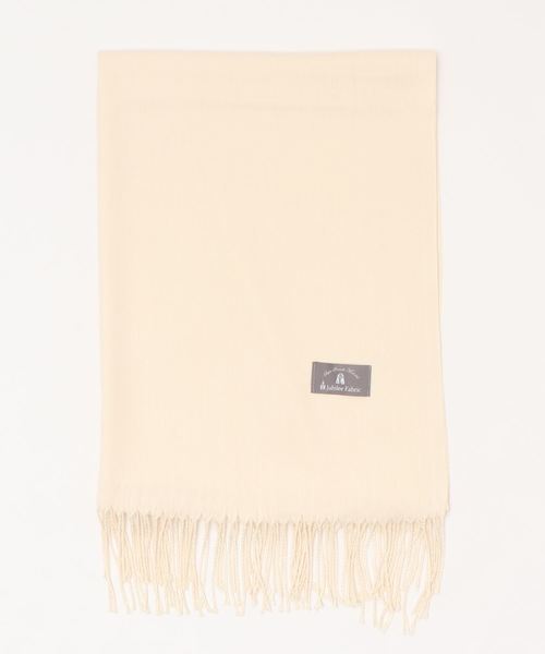 Jubilee Fabric（ジュビリーファブリック）の「大判ストール　スムースマテリアル（ストール/ショール・レディース・レッド/キャメル/ワイン/バーガンディー/ベージュ/マスタード/ピンク/ライトピンク/ホワイト/オフホワイト/アイボリー/ダークベージュ/チェリーピンク・FREE）」の21枚目の写真