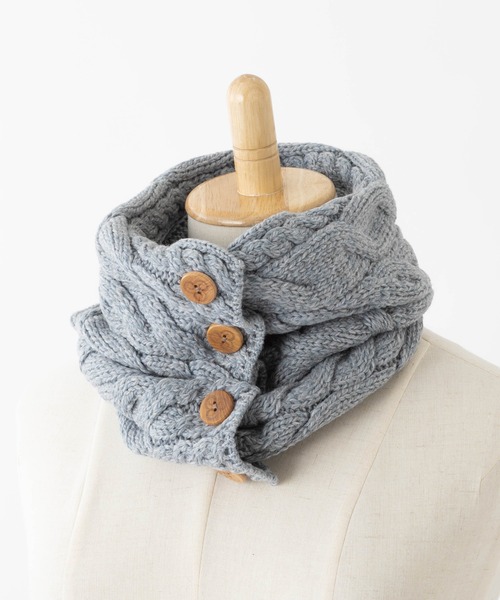 ANN DEMEULEMEESTER ネックウォーマー スヌード ANN DEMEULEMEESTER