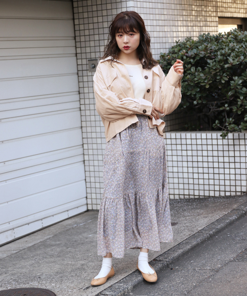 apres jour（アプレジュール）の「スコッチボタンシャツ【ZOZOTOWN限定アイテム】（シャツ/ブラウス・レディース・アイボリー/ピンクベージュ/カーキ/ベージュ・フリー）」の8枚目の写真