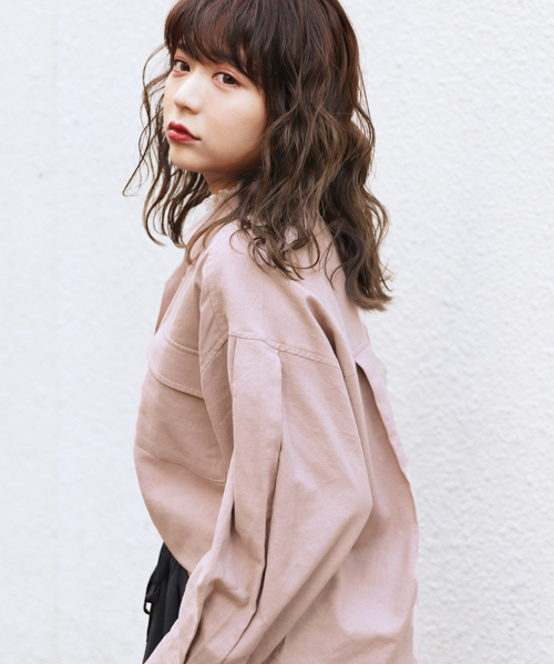 apres jour（アプレジュール）の「スコッチボタンシャツ【ZOZOTOWN限定アイテム】（シャツ/ブラウス・レディース・アイボリー/ピンクベージュ/カーキ/ベージュ・フリー）」の13枚目の写真