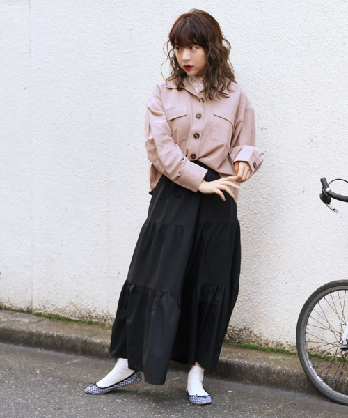 apres jour（アプレジュール）の「スコッチボタンシャツ【ZOZOTOWN限定アイテム】（シャツ/ブラウス・レディース・アイボリー/ピンクベージュ/カーキ/ベージュ・フリー）」の15枚目の写真