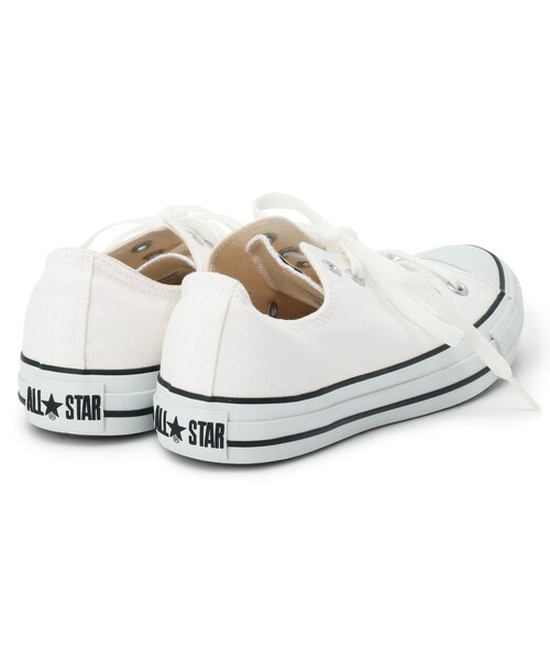 CONVERSE ALL STAR（コンバースオールスター）の「【STORY掲載】CONVERSE ALL STAR COLORS OX スニーカー（スニーカー・レディース・ホワイト/ピンク・50/40/30/00）」の7枚目の写真