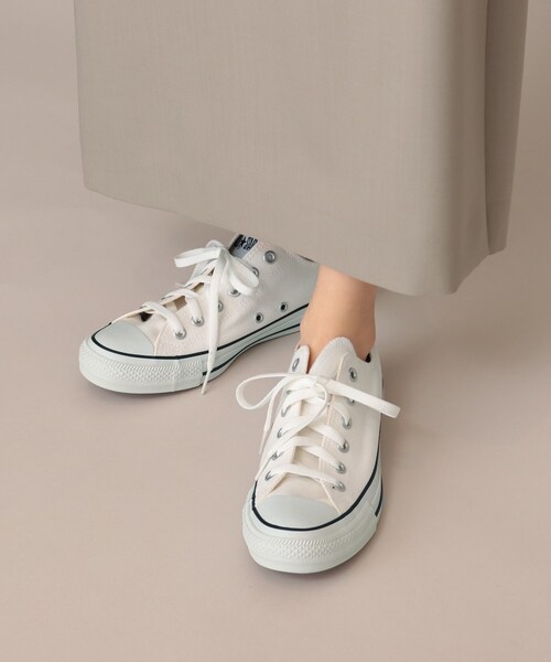 CONVERSE ALL STAR（コンバースオールスター）の「【STORY掲載】CONVERSE ALL STAR COLORS OX スニーカー（スニーカー・レディース・ホワイト/ピンク・50/40/30/00）」の4枚目の写真