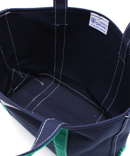 E'CRU（エクリュ）の「【ORCIVAL】キャンバストートバッグ（トートバッグ・レディース・グリーン/ブルー/イエロー・FREE）」の11枚目の写真