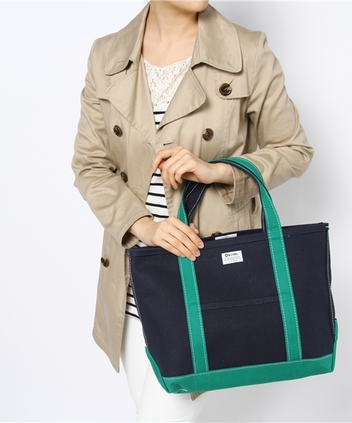 E'CRU（エクリュ）の「【ORCIVAL】キャンバストートバッグ（トートバッグ・レディース・グリーン/ブルー/イエロー・FREE）」の5枚目の写真