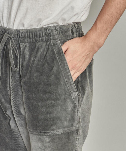 BEAUTY&YOUTH UNITED ARROWS（ビューティーアンドユースユナイテッドアローズ）の「BY コーデュロイ ベイカー イージー ショートパンツ（その他パンツ・メンズ・ライトグレー/ダークグレー/ブラウン・S/M/L/XL）」の9枚目の写真