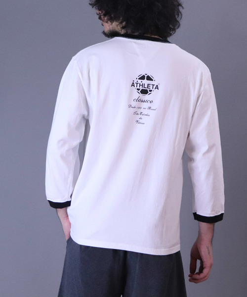 ATHLETA SEIWA GAKUEN 長袖シャツ 2003 ロングスリーブTシャツ・ATHLETA(アスレタ）03376の通販