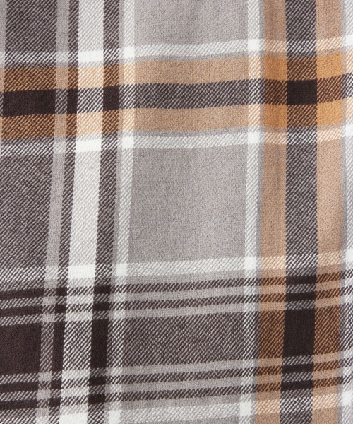 LOWRYS FARM(ローリーズファーム)の「チェックCPOシャツ 850397(シャツ/ブラウス・レディース・グレー/レッド/ブルー・FREE)」の14枚目の写真