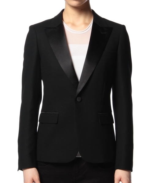 ASTRAET(アストラット)の「ASTRAET(アストラット) タキシードジャケット◇(テーラードジャケット・レディース・ブラック・0/1)」の8枚目の写真