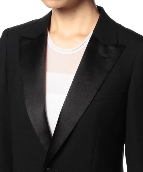 ASTRAET(アストラット)の「ASTRAET(アストラット) タキシードジャケット◇(テーラードジャケット・レディース・ブラック・0/1)」の11枚目の写真