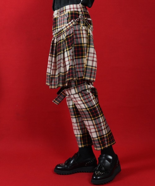MILKBOY ボンテージパンツ チェック PUNK MILKBOY（ミルクボーイ）の「CHECKERED ボンテージパンツ