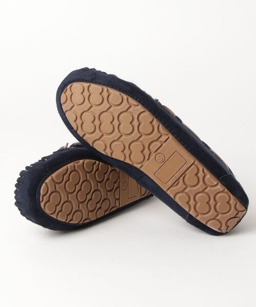 LibertyDoll（リバティードール）の「Liberty Doll / フラットモカシンレースボアスリッポンシューズ(3200)（モカシン/デッキシューズ・レディース・ライトグレー/ブラック/ネイビー/ダークグレー/キャメル/レオパード/カモフラージュ/ベージュ/ダークブラウン・L/M/LL/S）」の11枚目の写真