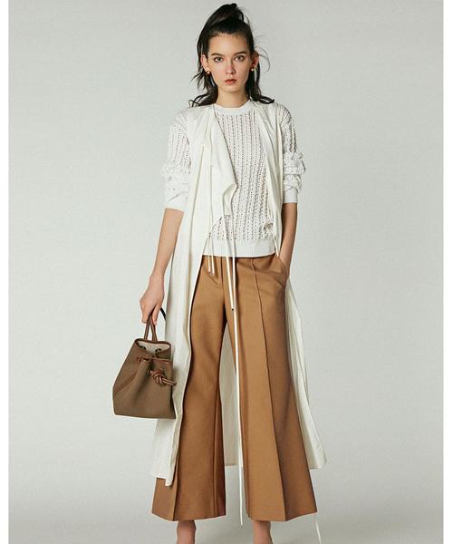 VASIC（ヴァジック）の「[別注][バジック] VASIC BOND MINI FM キャンバス バッグ（ショルダーバッグ・レディース・オフホワイト/ブラウン・FREE）」の13枚目の写真