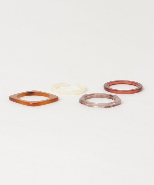 tone(トーン)の「【Kukulu TOKYO】HangingVarious リング(リング・レディース・ベージュ/グレー/レッド・11号/9号/13号)」の5枚目の写真