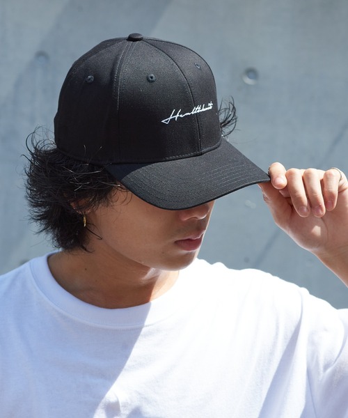 Healthknit（ヘルスニット）の「【Healthknit】ロゴ刺繍キャップ 291-4074（キャップ・メンズ・ブラック/ベージュ/ホワイト/ブルー/ブラック系1/ワイン・FREE）」の18枚目の写真