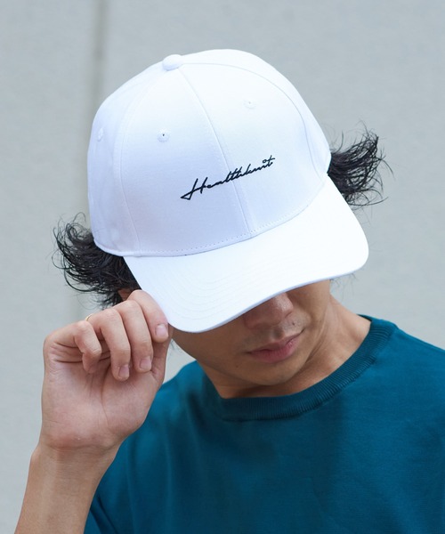 Healthknit（ヘルスニット）の「【Healthknit】ロゴ刺繍キャップ 291-4074（キャップ・メンズ・ブラック/ベージュ/ホワイト/ブルー/ブラック系1/ワイン・FREE）」の22枚目の写真