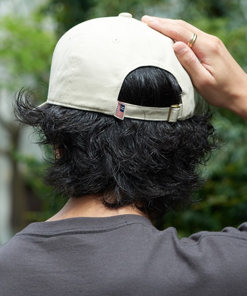 美品 GOODENOUGH HEADGEAR 刺繍ロゴキャップ 日本製