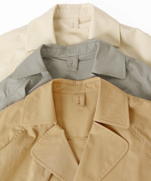 RANDA(ランダ)の「4WAYトレンチコート(トレンチコート・レディース・ベージュ/クリーム/ブルー・0/1)」の10枚目の写真