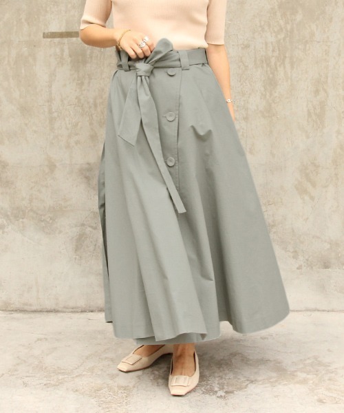 RANDA(ランダ)の「4WAYトレンチコート(トレンチコート・レディース・ベージュ/クリーム/ブルー・0/1)」の7枚目の写真