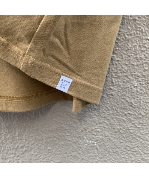 SUPP.（サップ）の「【SUPP.】サップ 40/2 コーマソフト天竺 S/S カットソー（Tシャツ/カットソー・レディース・アイボリー/ブラウン/ミント/ピンク・FREE）」の9枚目の写真