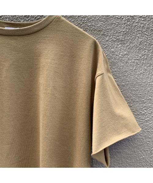 SUPP.（サップ）の「【SUPP.】サップ 40/2 コーマソフト天竺 S/S カットソー（Tシャツ/カットソー・レディース・アイボリー/ブラウン/ミント/ピンク・FREE）」の8枚目の写真