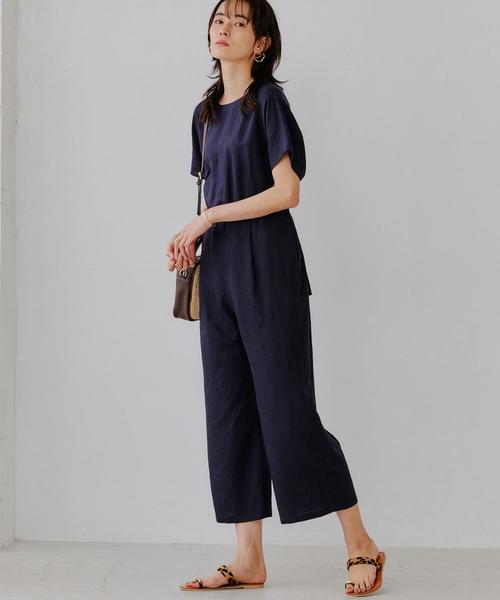 グリーンレーベルリラクシング　オールインワン size SHORT/TALLあり］レイヤード オールインワン マシン