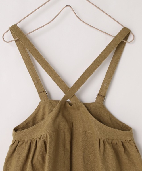 LOWRYS FARM(ローリーズファーム)の「ジャンスカ 872005(ワンピース・キッズ・アイボリー/ブラウン/チャコールグレー/イエロー/ホワイト系その他・MEDIUM/LARGE/X-LARGE)」の8枚目の写真