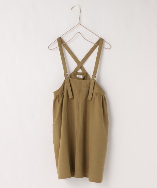 LOWRYS FARM(ローリーズファーム)の「ジャンスカ 872005(ワンピース・キッズ・アイボリー/ブラウン/チャコールグレー/イエロー/ホワイト系その他・MEDIUM/LARGE/X-LARGE)」の20枚目の写真