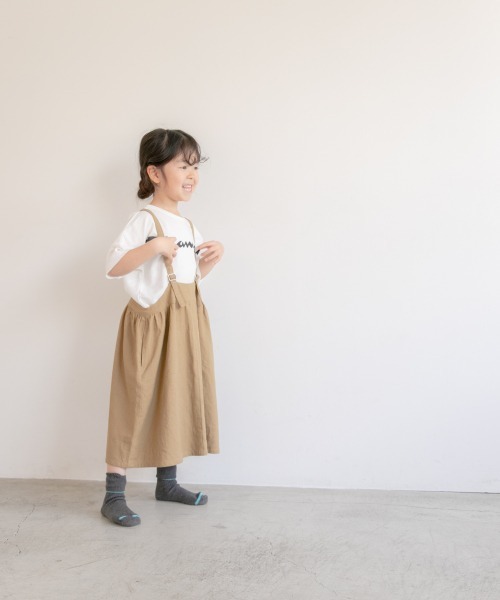 LOWRYS FARM(ローリーズファーム)の「ジャンスカ 872005(ワンピース・キッズ・アイボリー/ブラウン/チャコールグレー/イエロー/ホワイト系その他・MEDIUM/LARGE/X-LARGE)」の17枚目の写真