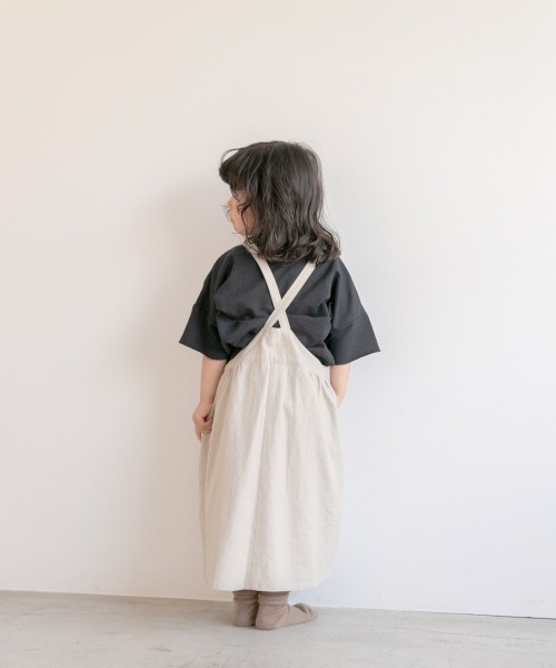 LOWRYS FARM(ローリーズファーム)の「ジャンスカ 872005(ワンピース・キッズ・アイボリー/ブラウン/チャコールグレー/イエロー/ホワイト系その他・MEDIUM/LARGE/X-LARGE)」の14枚目の写真