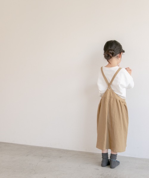 LOWRYS FARM(ローリーズファーム)の「ジャンスカ 872005(ワンピース・キッズ・アイボリー/ブラウン/チャコールグレー/イエロー/ホワイト系その他・MEDIUM/LARGE/X-LARGE)」の18枚目の写真