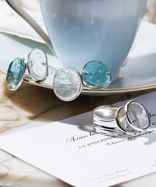 NOJESS(ノジェス)の「SVリング(リング・レディース・ホワイト系その他/ブルー系その他・#11/#13)」の8枚目の写真