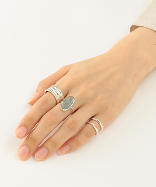 NOJESS(ノジェス)の「SVリング(リング・レディース・ホワイト系その他/ブルー系その他・#11/#13)」の7枚目の写真