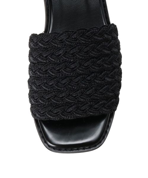 EVRIS（エヴリス）の「コルクウエッジサンダル（サンダル・レディース・ブラック/ベージュ・SMALL/MEDIUM/LARGE）」の15枚目の写真