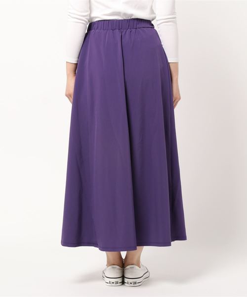 CONVERSE（コンバース）の「【CONVERSE】ラインスカート（スカート・レディース・パープル/ダークベージュ/ブラック・M）」の5枚目の写真