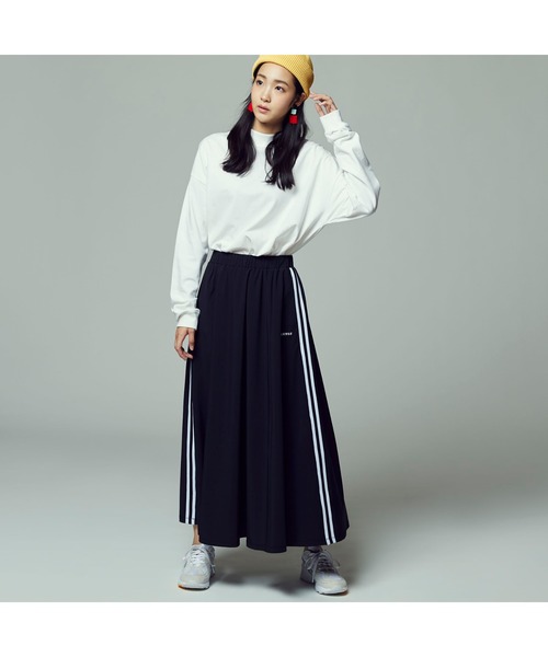 CONVERSE（コンバース）の「【CONVERSE】ラインスカート（スカート・レディース・パープル/ダークベージュ/ブラック・M）」の13枚目の写真