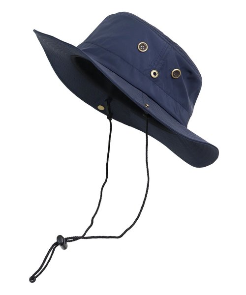 emesuelee（エメスーリー）の「撥水 アドベンチャーハット（ハット・メンズ・オレンジ/ブラック/ベージュ/ネイビー/オリーブ/ターコイズブルー・フリー）」の5枚目の写真