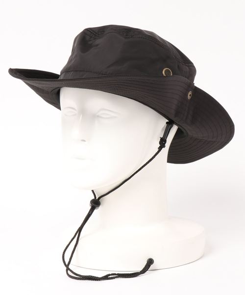 emesuelee（エメスーリー）の「撥水 アドベンチャーハット（ハット・メンズ・オレンジ/ブラック/ベージュ/ネイビー/オリーブ/ターコイズブルー・フリー）」の13枚目の写真