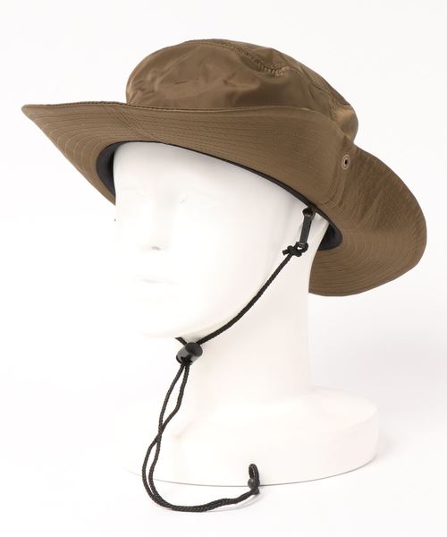 emesuelee（エメスーリー）の「撥水 アドベンチャーハット（ハット・メンズ・オレンジ/ブラック/ベージュ/ネイビー/オリーブ/ターコイズブルー・フリー）」の11枚目の写真