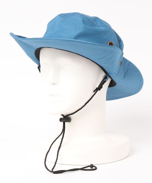 emesuelee（エメスーリー）の「撥水 アドベンチャーハット（ハット・メンズ・オレンジ/ブラック/ベージュ/ネイビー/オリーブ/ターコイズブルー・フリー）」の9枚目の写真