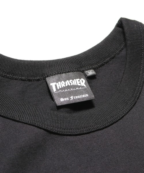 THRASHER（スラッシャー）の「THRASHER/スラッシャー G.SK8&D POCKET S/S T-SHIRT 半袖Tシャツ（Tシャツ/カットソー・メンズ・ブラック/グリーン/ホワイト・M/L/XL）」の9枚目の写真