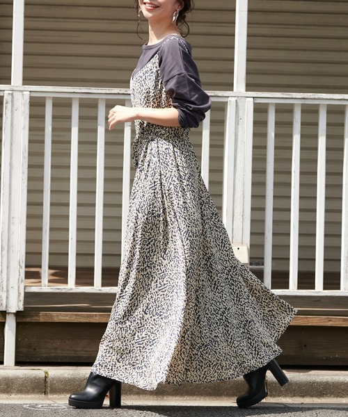 アニマル柄キャミソールワンピース ワンピース Coca Coca コカ のファッション通販 Zozotown