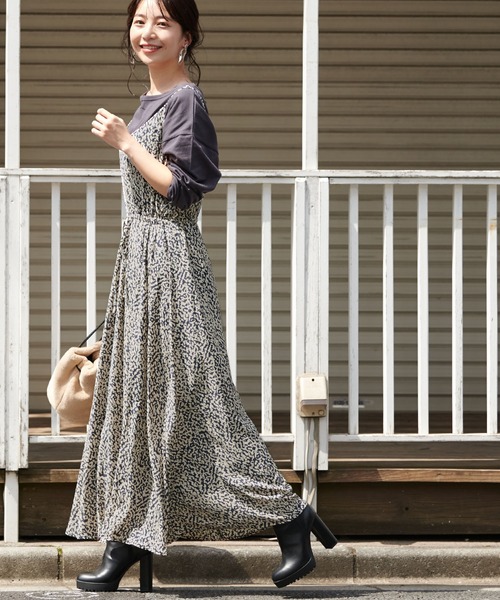 coca（coca）（コカ）の「アニマル柄キャミソールワンピース