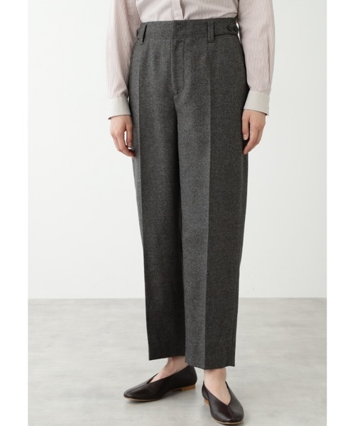 human woman（ヒューマンウーマン）の「撚り杢ツィード（その他パンツ・レディース・ブラウン/カーキ/ホワイト系その他・SMALL/MEDIUM/LARGE/X-LARGE/X-SMALL）」の3枚目の写真