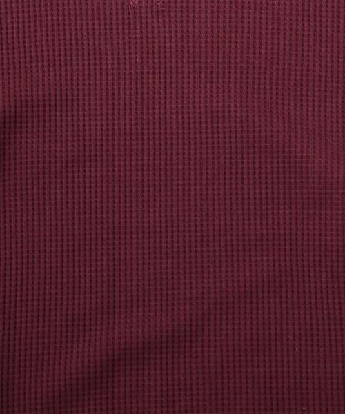 UNITED ARROWS LTD. OUTLET（ユナイテッドアローズアウトレット）の「＜A DAY IN THE LIFE＞ ワッフルクルーネックT FW（Tシャツ/カットソー・メンズ・ネイビー/オリーブ/ワインレッド/ナチュラル・SMALL/MEDIUM）」の10枚目の写真