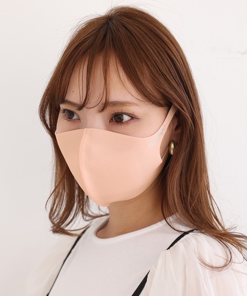 one after another NICE CLAUP(ワンアフターアナザーナイスクラップ)の「血色マスク(マスク・レディース・ベージュ/ピンク/アイボリー/ベビーピンク/コーラル・SMALL/MEDIUM)」の5枚目の写真