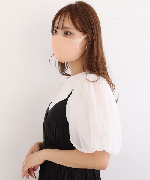 one after another NICE CLAUP(ワンアフターアナザーナイスクラップ)の「血色マスク(マスク・レディース・ベージュ/ピンク/アイボリー/ベビーピンク/コーラル・SMALL/MEDIUM)」の8枚目の写真